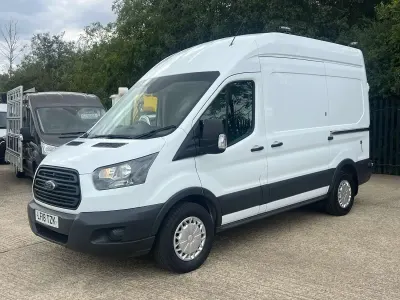 Used Ford Transit 130 HP (95 kW) 2018 White Van