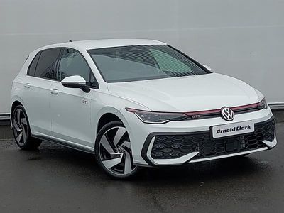 New VW Golf VIII GTI 265 HP (194 kW) 2025 White Hatchback