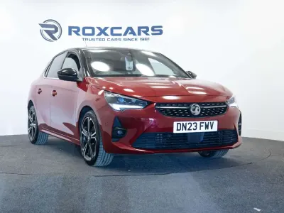 Used Vauxhall Corsa Ultimate 100 HP (73 kW) 2023 Red Hatchback