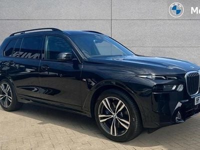 Black sapphire Used 2023 BMW X7 M Sport SUV | £63,417 (Super price)