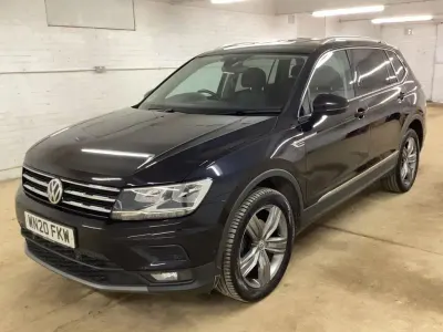 Used VW Tiguan Allspace Match 150 HP (110 kW) 2020 Black SUV
