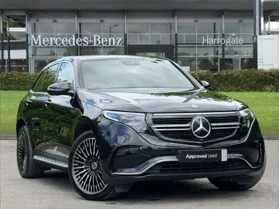 Used Mercedes EQC400 AMG Line Premium 300 kW (408 HP) 2023 Black SUV