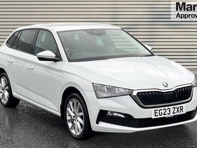 White Used 2023 Skoda Scala Monte Carlo Hatchback | £17,420 (Fair price)