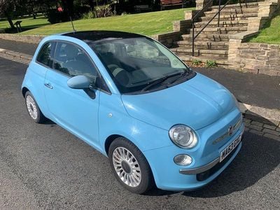 Blue Used 2013 Fiat 500 Lounge Hatchback | £2,695 (Super price)