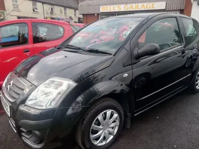 Używany Citroën C2 VTR Sport 73 KM (53 kW) 2009 Czarny Hatchback