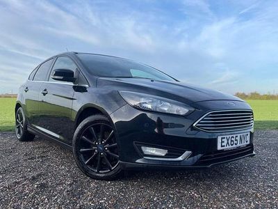 Used Ford Focus Titanium 125 HP (91 kW) 2015 Black Hatchback