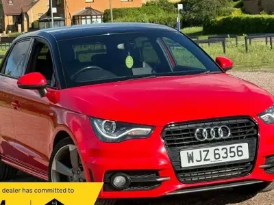 Used Audi A1 Sportback Black Edition 185 HP (136 kW) 2014 Red Hatchback
