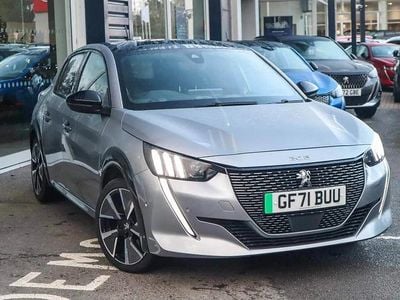 Grey Used 2021 Peugeot e-208 GT Hatchback | £10,794 (Fair price)