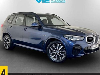 Blue Used 2022 BMW X5 M Sport SUV | £36,595 (Super price)