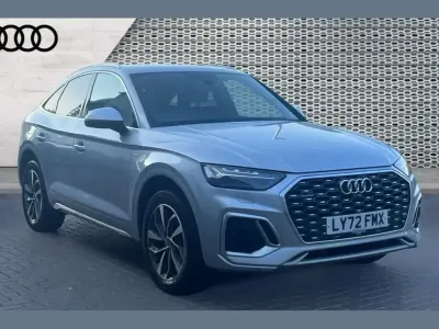 Used Audi Q5 S-Line 204 HP (150 kW) 2023 Silver SUV