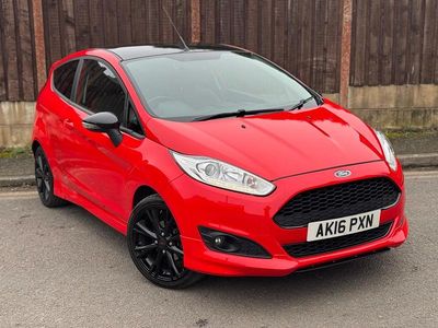 Used Ford Fiesta Zetec 2016 Red Hatchback