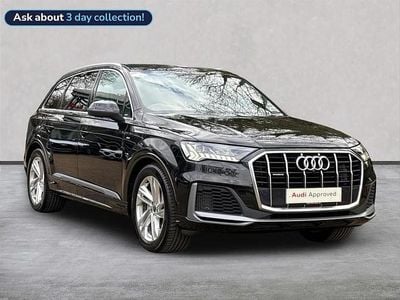 Used Audi Q7 S-Line 340 HP (250 kW) 2022 Black SUV