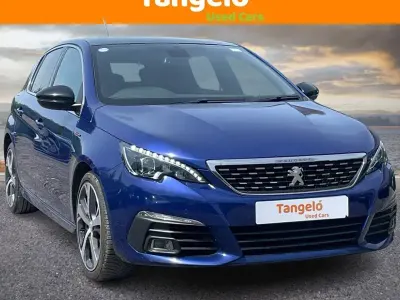 Gebraucht Peugeot 308 GT-line 130 PS (95 kW) 2019 Blau Kleinwagen