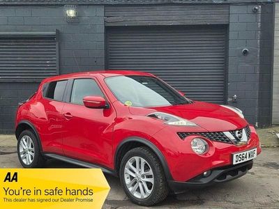 Red Used 2014 Nissan Juke Acenta SUV | £4,690 (Fair price)