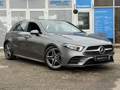 Used Mercedes A200 AMG line 163 HP (119 kW) 2019 Grey Hatchback