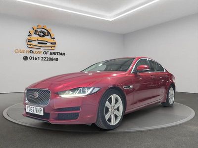 Red Used 2017 Jaguar XE Ingenium Sedan | £10,350 (Fair price)