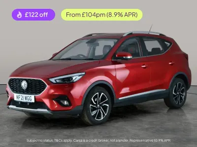 Used MG ZS Exclusive 106 HP (77 kW) 2021 Red SUV
