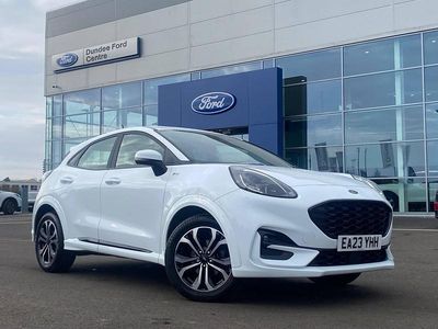 Used Ford Puma ST-Line 125 HP (91 kW) 2023 Frozen white SUV