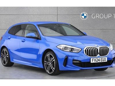 Used BMW 118 M Sport 136 HP (100 kW) 2024 Blue Hatchback