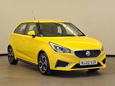 Used MG MG3 Exclusive 106 HP (77 kW) 2020 Yellow Hatchback