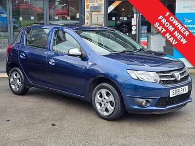 Used Dacia Sandero Lauréate 90 HP (66 kW) 2015 Blue Hatchback