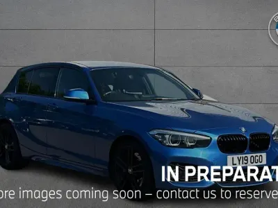 Used BMW 118 Efficient Dynamics 134 HP (98 kW) 2019 Blue Hatchback