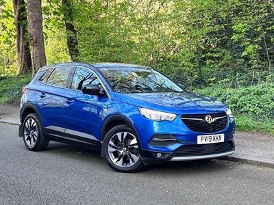 Used Vauxhall Grandland X Sport 130 HP (95 kW) 2019 Blue SUV
