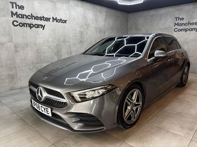 Used Mercedes A200 AMG line 163 HP (119 kW) 2019 Grey Hatchback