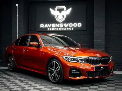 Used BMW 320 M Sport 190 HP (139 kW) 2021 Orange Sedan