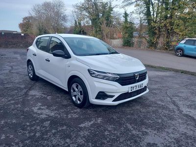 White Used 2021 Dacia Sandero Essentiel Hatchback | £7,995 (Fair price)