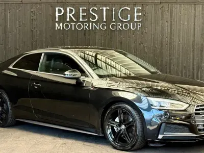 Used Audi A5 S-Line 190 HP (139 kW) 2017 Black Coupe