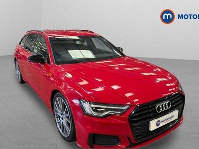 Used Audi A6 Black Edition 204 HP (150 kW) 2021 Red Estate