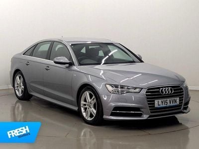 Grey Used 2015 Audi A6 S-Line Sedan | £13,499 (Fair price)
