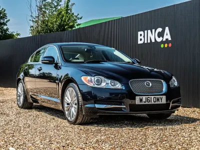 Used Jaguar XF Premium Luxury 240 HP (176 kW) 2011 Blue Sedan