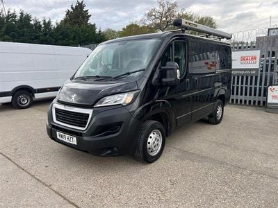 Used Peugeot Boxer 110 HP (80 kW) 2019 Black Van