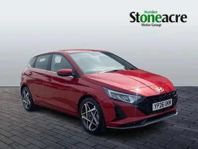 New Hyundai i20 90 HP (66 kW) 2026 Red Hatchback