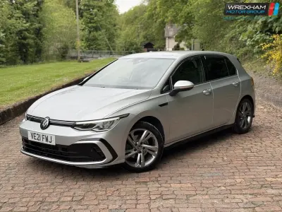 Used VW Golf VII R-line 2021 Silver Hatchback