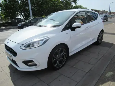 Used Ford Fiesta ST-Line 2018 White Hatchback
