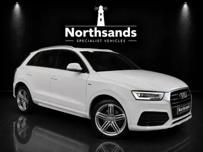 Used Audi Q3 S-line plus 150 HP (110 kW) 2016 White SUV