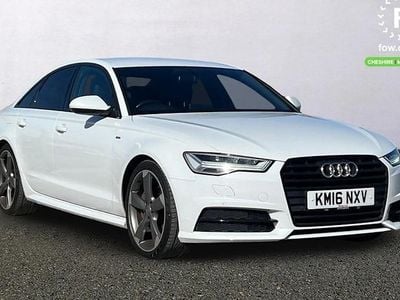 Used Audi A6 Black Edition 219 HP (161 kW) 2016 White Sedan