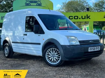 Second-hand Ford Transit Connect 90 CP (66 kW) 2008 Alb Monovolum