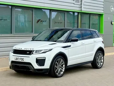 Used Land Rover Range Rover evoque HSE Dynamic 2017 White Estate