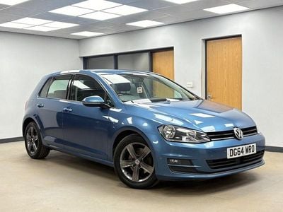 Used VW Golf VII Match 2014 Blue Hatchback