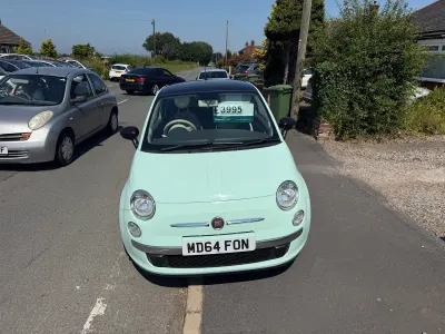 Used Fiat 500 Pop Star 69 HP (50 kW) 2015 Green Hatchback
