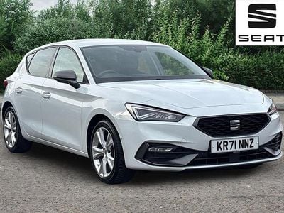 Used Seat Leon FR 150 HP (110 kW) 2021 White Hatchback