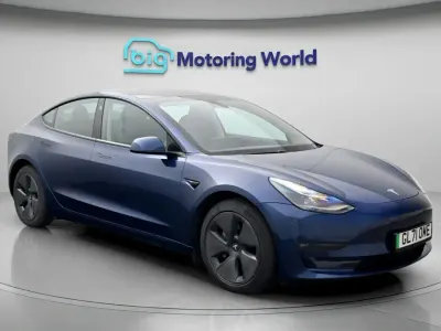 Used Tesla Model 3 Long Range AWD 366 kW (498 HP) 2022 Blue Sedan