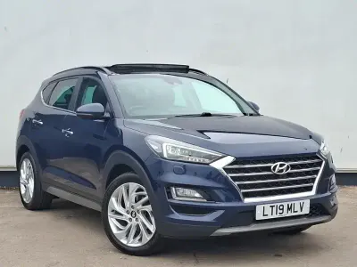 Used Hyundai Tucson Premium SE 177 HP (130 kW) 2019 Blue SUV