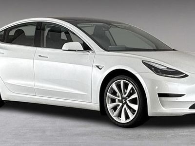 Used Tesla Model 3 Standard Range 239 kW (325 HP) 2020 White Sedan