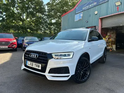 Used Audi Q3 Black Edition 2018 White SUV