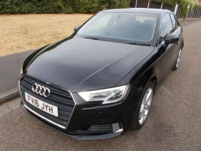 Used Audi A3 Sport 110 HP (80 kW) 2016 Black Hatchback